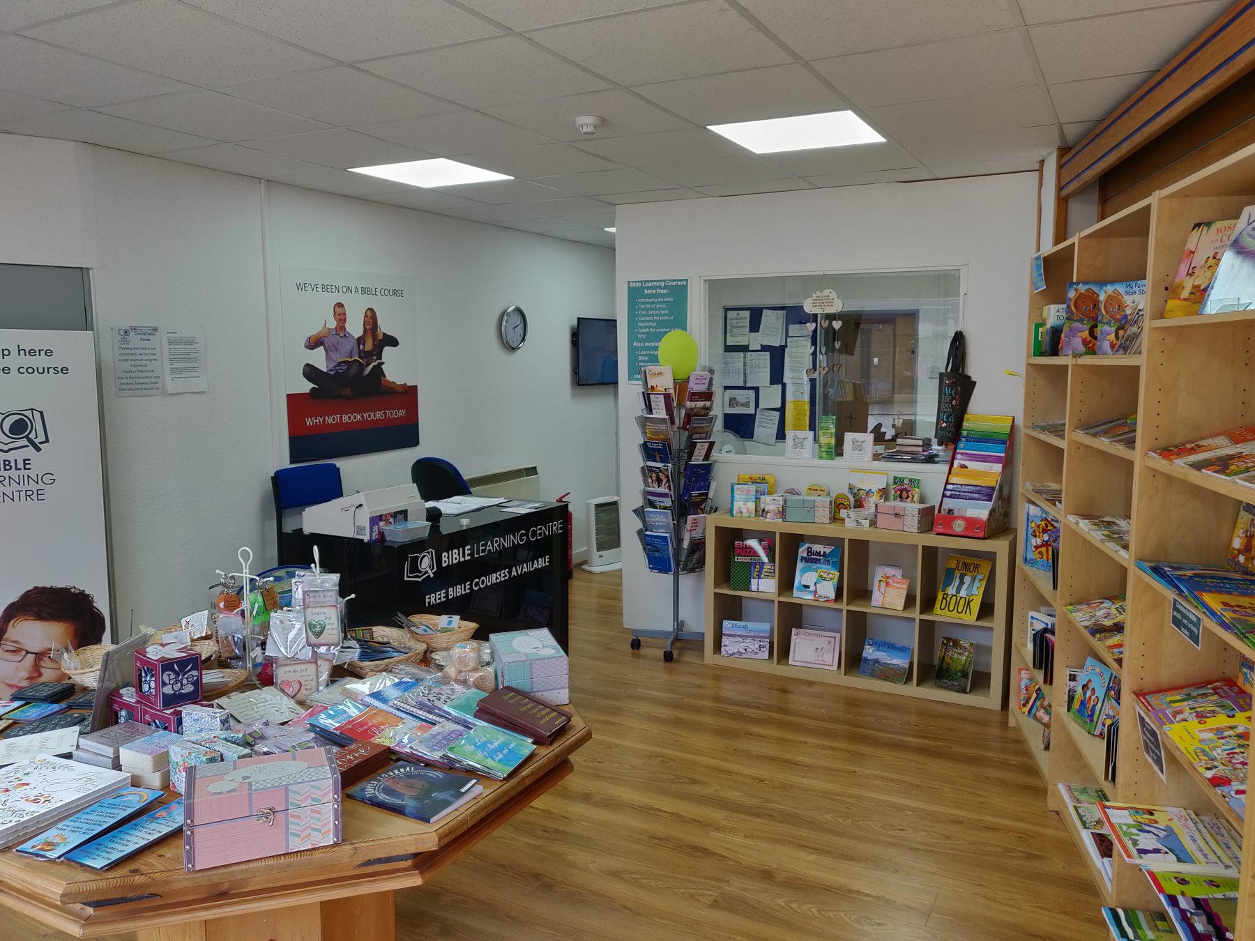 Inside our shop